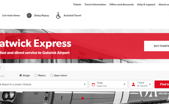 Gatwick Express in UK