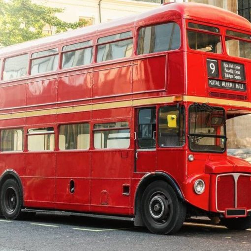 Free rides are available on vintage London buses