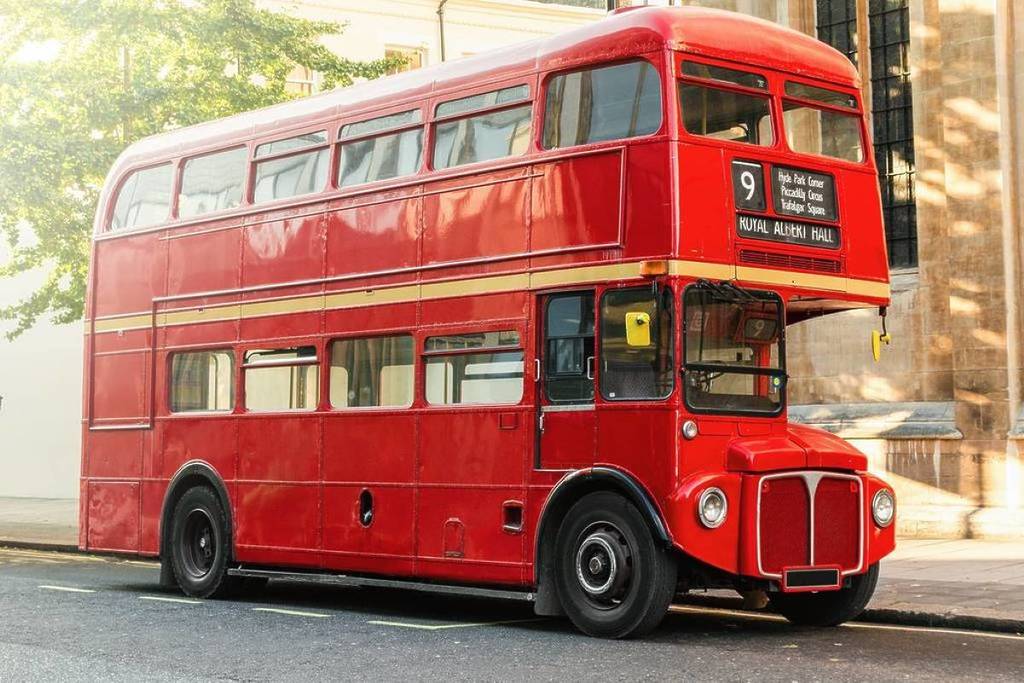 Free rides are available on vintage London buses