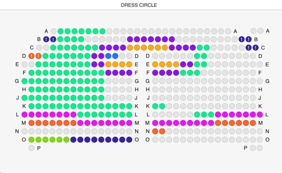 TodayTix Pick Your Seats