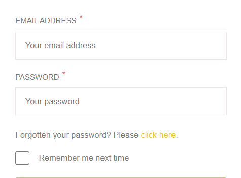 Escape Room Gift Vouchers Login