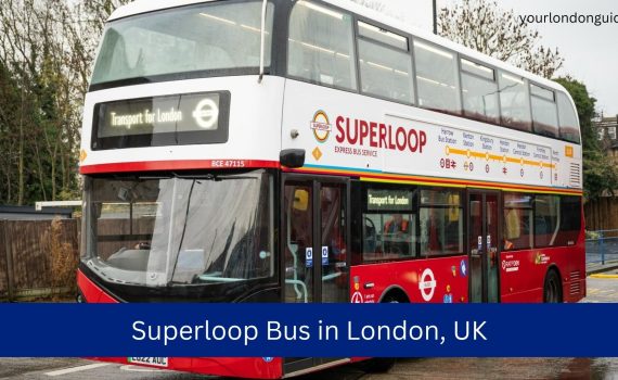 Superloop Bus in London, UK