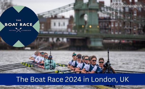 The Boat Race 2024 in London, UK
