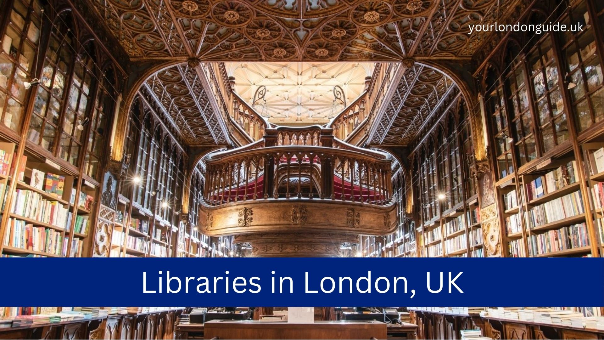 Libraries in London, UK