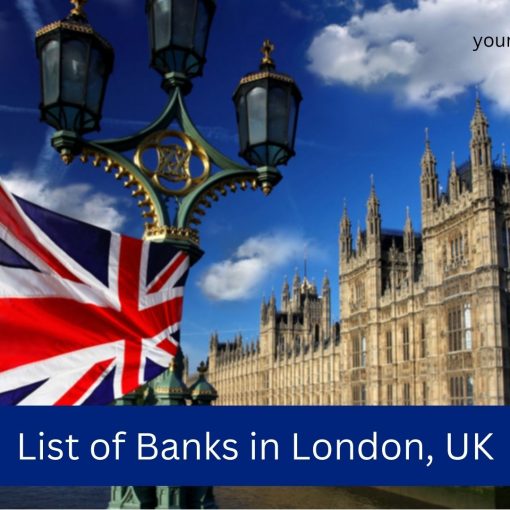 List of Banks in London, UK