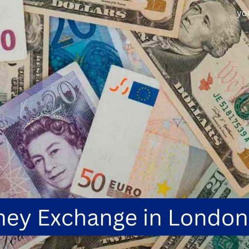 Money Exchange in London, UK