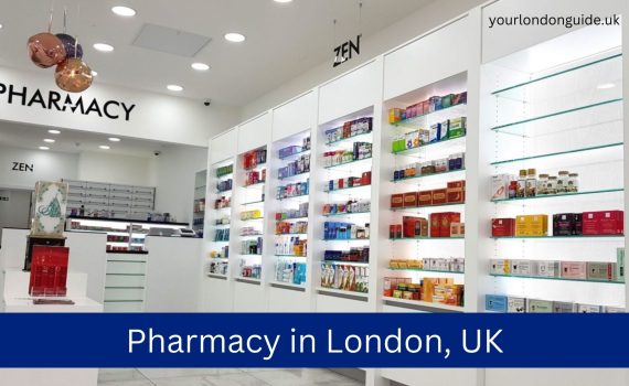 Pharmacy in London, UK