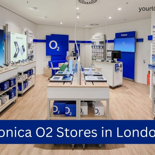 Telefonica O2 Stores in London, UK
