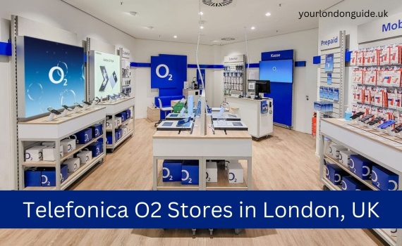 Telefonica O2 Stores in London, UK