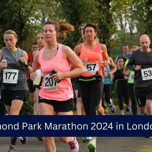 Richmond Park Marathon 2024 in London, UK