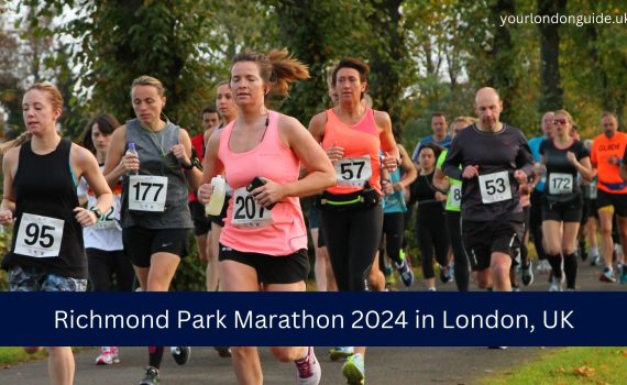 Richmond Park Marathon 2024 in London, UK