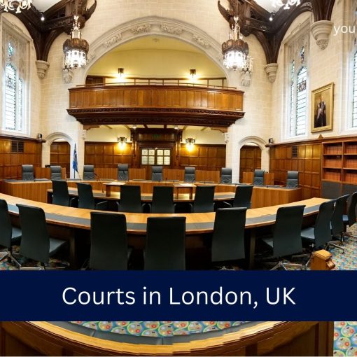 Courts in London, UK