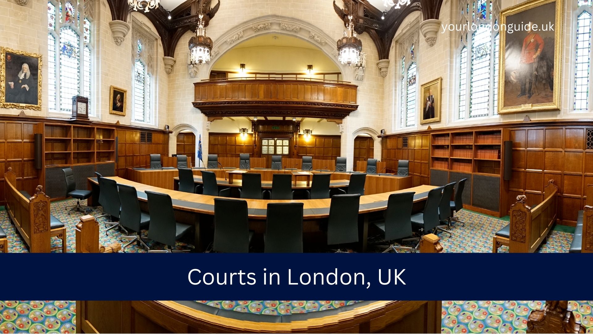 Courts in London, UK