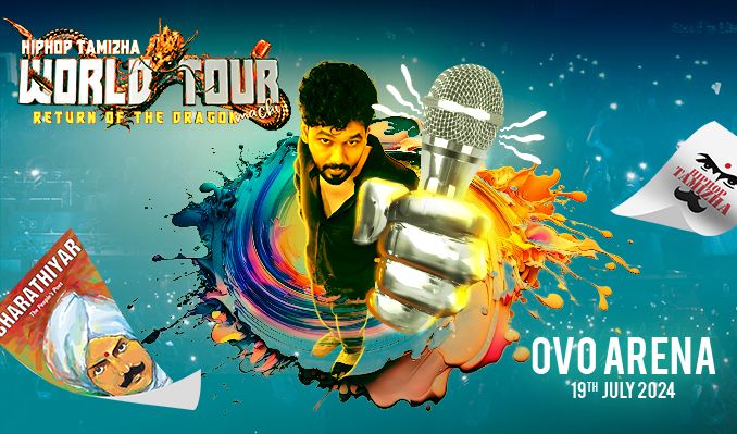 Hip Hop Tamizha World Tour 2024 in London