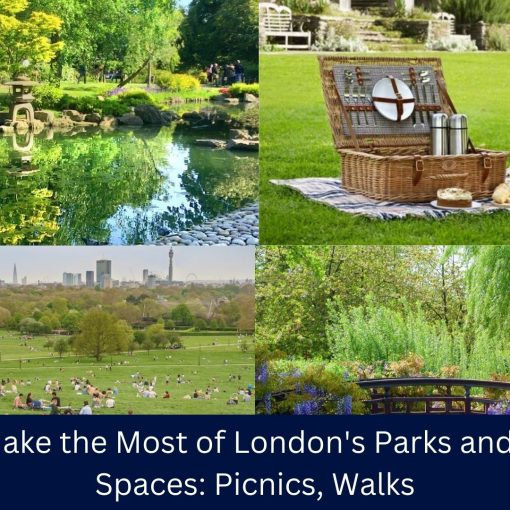 Most of London's Parks and Outdoor Spaces
