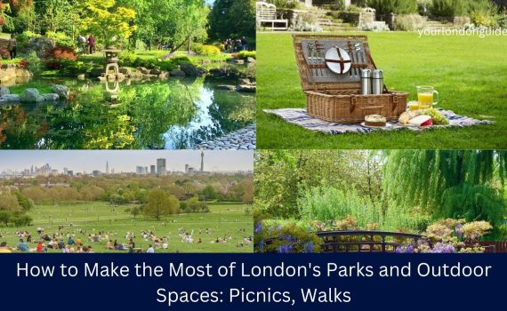 Most of London's Parks and Outdoor Spaces